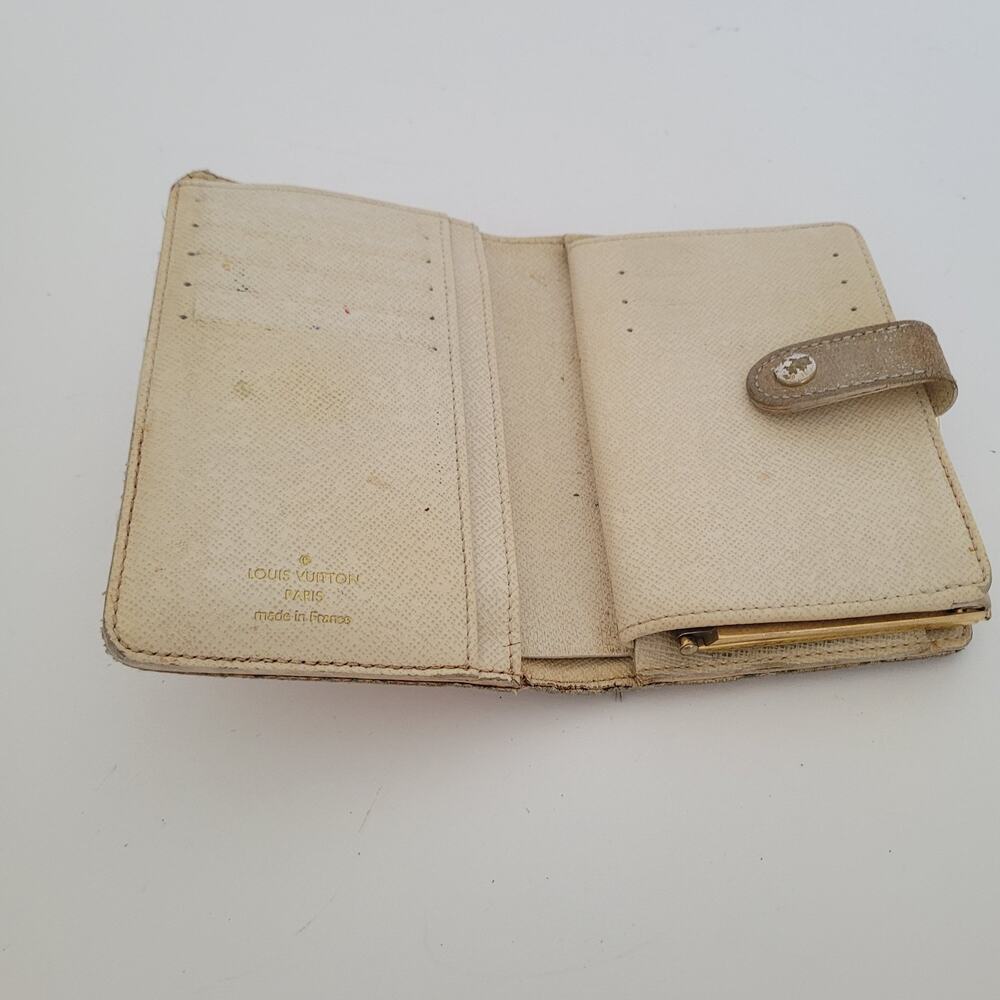 Vintage Louis Vuitton Monogram Rayures Canvas Wallet French Coinpouch TH3087 - Picture 4 of 10
